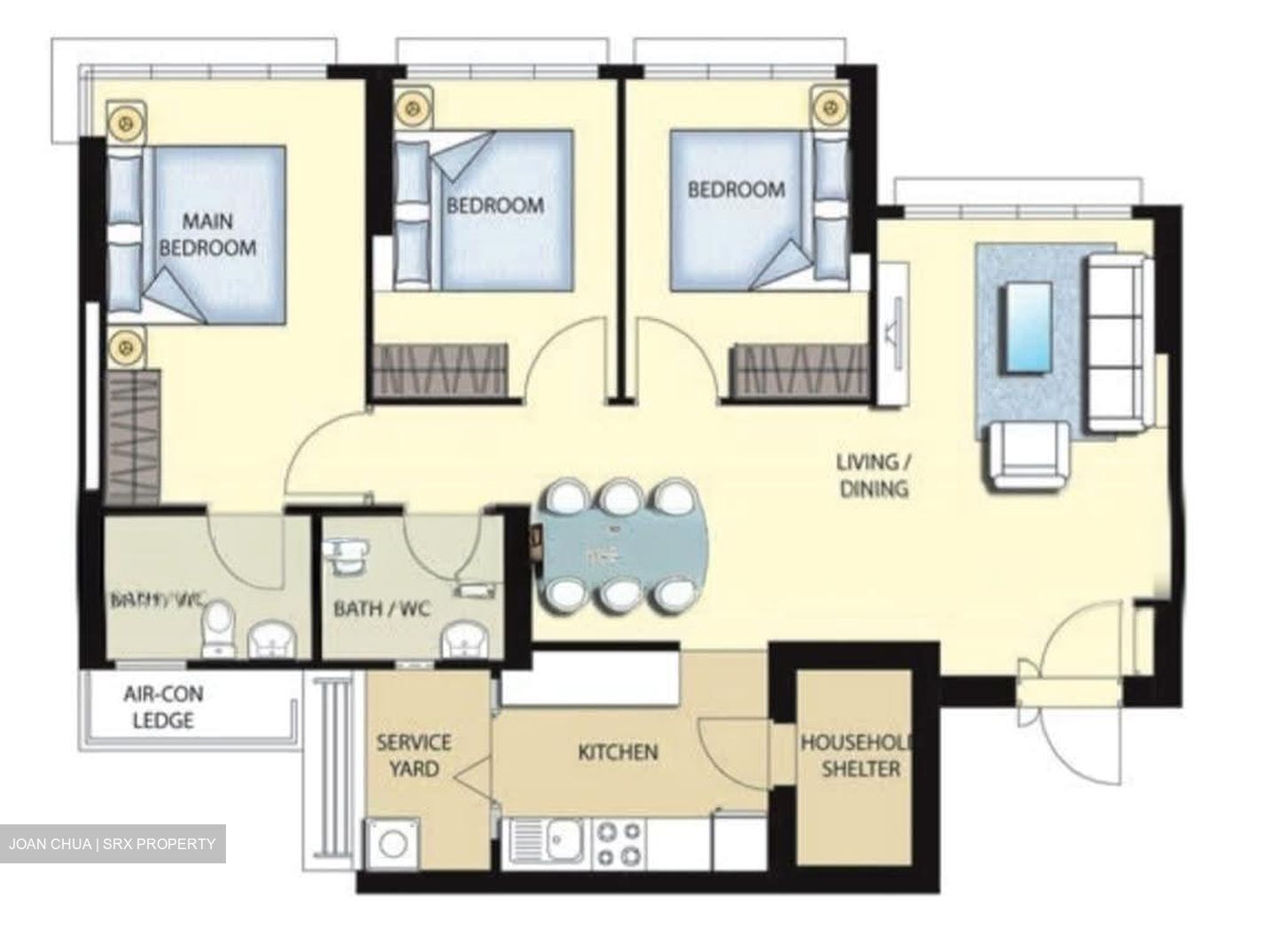 Blk 130A Toa Payoh Crest (Toa Payoh), HDB 4 Rooms #630827791